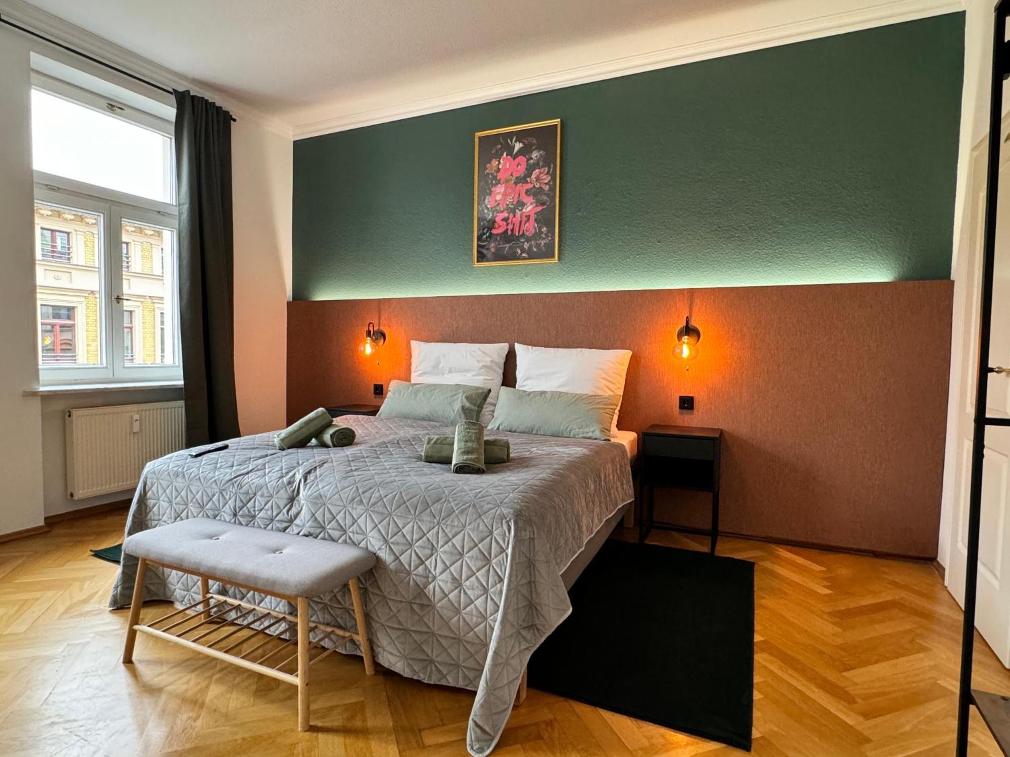 Rebelrents #4 Design Trifft Komfort - Einzigartiges Ferienapartment In Der Nahe Des Hauptbahnhofs Halle  Exteriér fotografie